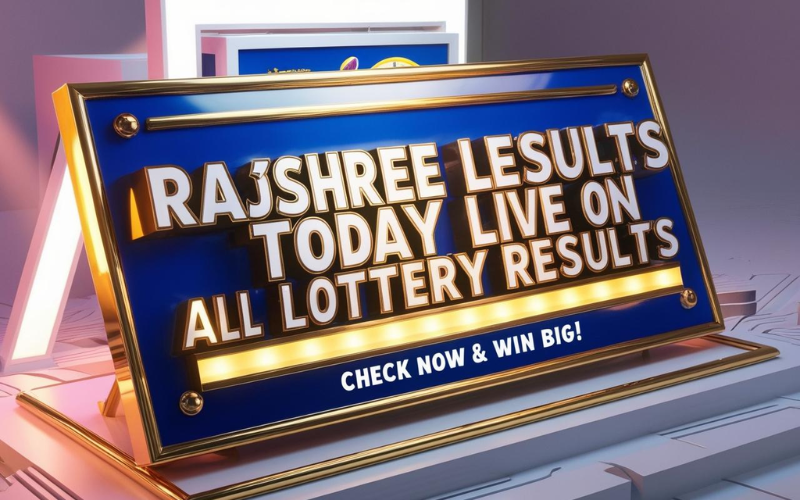 Rajshree Lottery Result Today LIVE