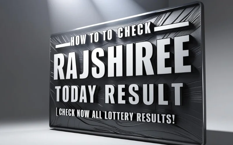 Rajshree Today Result