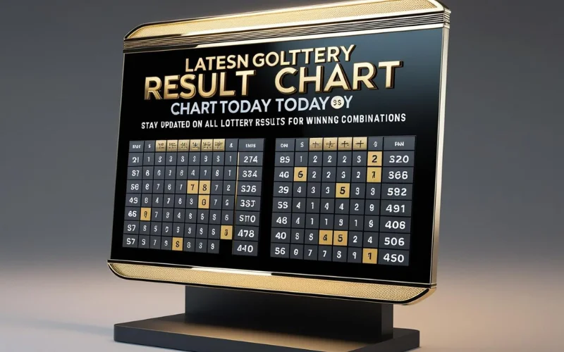 Golden Lottery Result Chart Today