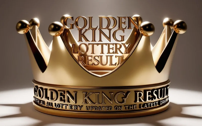 Golden King Lottery Result